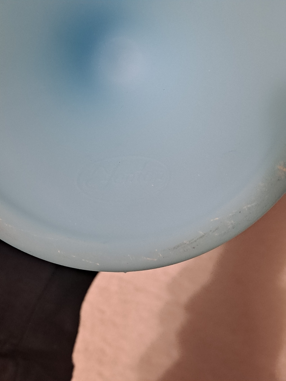 Blue Milk Glass Covered Compote Candy Dish - Picture 7 of 8
